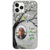 Hummingbird Always With You Photo Memorial Personalized Phone Case