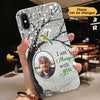 Hummingbird Always With You Photo Memorial Personalized Phone Case