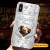 Pet Memorial I‘ll Hold You Personalized Phone Case