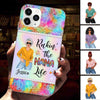 Rockin‘ Grandma Life Posing Nana Personalized Phone Case