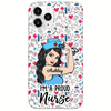 Strong Nurse Personalized Phone Case