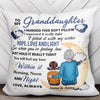 Blue Cloud Grandma Grandkid Personalized Pillow (Insert Included)