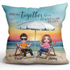 Couple Built A Life We Love Gift Personalized Pillow (Insert Included)