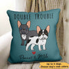 Dog French Bulldog Personalized Pillow (Insert Included)