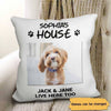 Dogs House Photo Personalized Pillow (Insert Included)