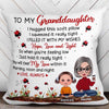 Doll To My Granddaughter Grandson Lady Bug Personalized Pillow (Insert Included)