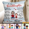 Doll To My Granddaughter Grandson Personalized Pillow (Insert Included)