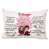 Feel My Love Within Doll Couple Gift Anniversary Gift For Him For Her Personalized Pillow (Insert Included)