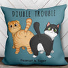 Fluffy Cat Butt Personalized Pillow (Insert Included)