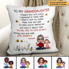 Grandma Gift For Grandkid Personalized Pillow (Insert Included)