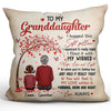 Grandma Gift To Grandson Granddaughter Personalized Pillow (Insert Included)