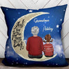 Grandma Grandkids On Moon Personalized Pillow (Insert Included)