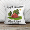 Happy Campers Campsite Personalized Pillow (Insert Included)