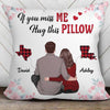 Hug This Pillow Long Distance Relationship Gift Couple Personalized Pillow
