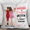 Mother And Daughter Dress Up Personalized Pillow