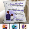 Purple To My Granddaughter Grandson Christmas Gift For Grandchildren Personalized Pillow (Insert Included)