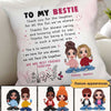 To Doll Besties Gift Personalized Pillow (Insert Included)