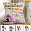 To My Granddaughter Grandson Easter Personalized Pillow (Insert Included)