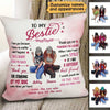 To My Selfie Bestie Personalized Pillow (Insert Included)