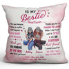 To My Selfie Bestie Personalized Pillow (Insert Included)