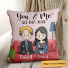 We Got This Chibi Couple Personalized Pillow (Insert Included)