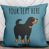 Wiggle Butt Dog Personalized Pillow (Insert Included)