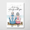 Always With You Memorial Personalized Vertical Poster