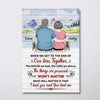 Husband And Wife Old Couple Personalized Vertical Poster