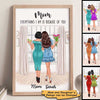 Mother And Daughter Dress Up Personalized Vertical Poster