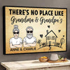 No Place Like Grandma Grandpa Personalized Poster
