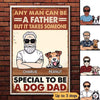 Special Dog Dad Personalized Vertical Poster