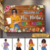 Teacher Welcome To Classroom Personalized Horizontal Poster