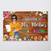 Teacher Welcome To Classroom Personalized Horizontal Poster