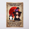 Witch Cat Mom Halloween Personalized Vertical Poster