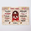 You Are Beautiful Victorious Gift For Book Lovers Personalized Horizontal Poster