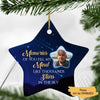 Bright Stars In The Sky Memorial Photo - Personalized Star Ornament