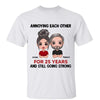 Annoying Each Other Doll Couple Anniversary Gift For Her Gift For Him Personalized Shirt