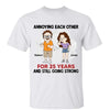 Annoying Each Other Fart Chibi Gift For Couple Personalized Shirt