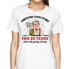 Annoying Each Other Happy Old Couple Funny Valentine Gift Personalized Shirt