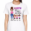 Auntie Like Mom Only Cooler Posing Doll Personalized Shirt