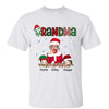 Beautiful Grandma And Grandkids Christmas Personalized Shirt