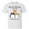 Best Cat Mom Cat Dad Ever Just Ask Fluffy Cats Personalized Shirt