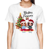 Besties Christmas Tree Personalized Shirt