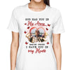 Big Piece Of My Heart God Hand Photo Memorial Personalized Shirt