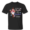 Butterflies Floral Cross Family Memorial Personalized Shirt