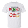 Christmas Awesome Mom Grandma Belongs Cute Kids Personalized Shirt