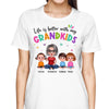 Colorful Life Is Better With My Grandkids Doll Style Personalized Shirt