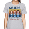 Cool Doll Sisters Siblings Perfect Best Friends Retro Personalized Shirt