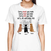 Dog Back View Will Be Watching You Gift for Dog Lover Personalized Shirt