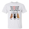 Dog Back View Will Be Watching You Gift for Dog Lover Personalized Shirt